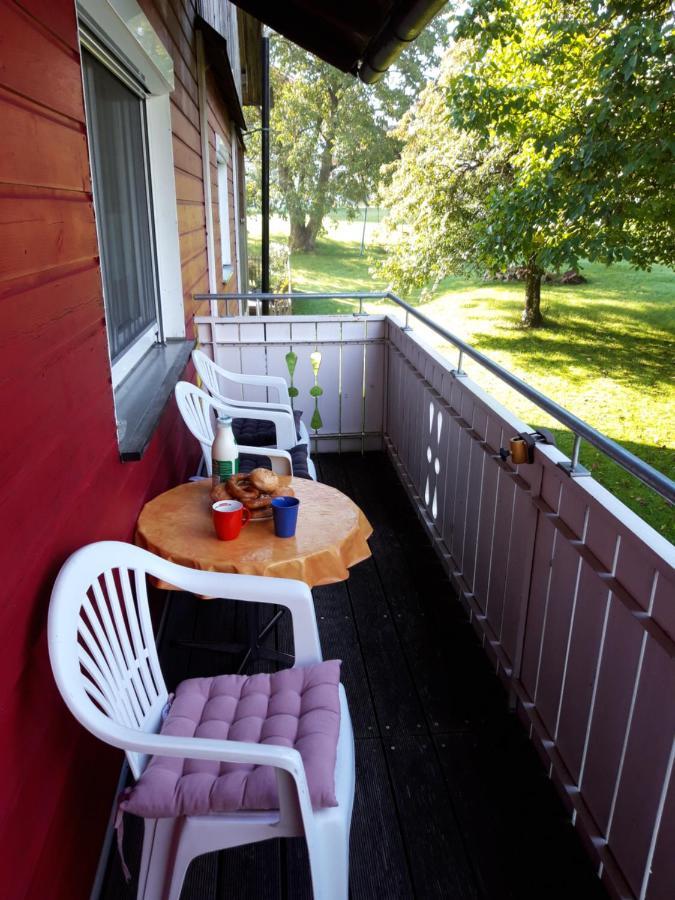 Ferienwohnung Im Seidlerhof Mit Balkon Und Garten รอห์นบาค ภายนอก รูปภาพ