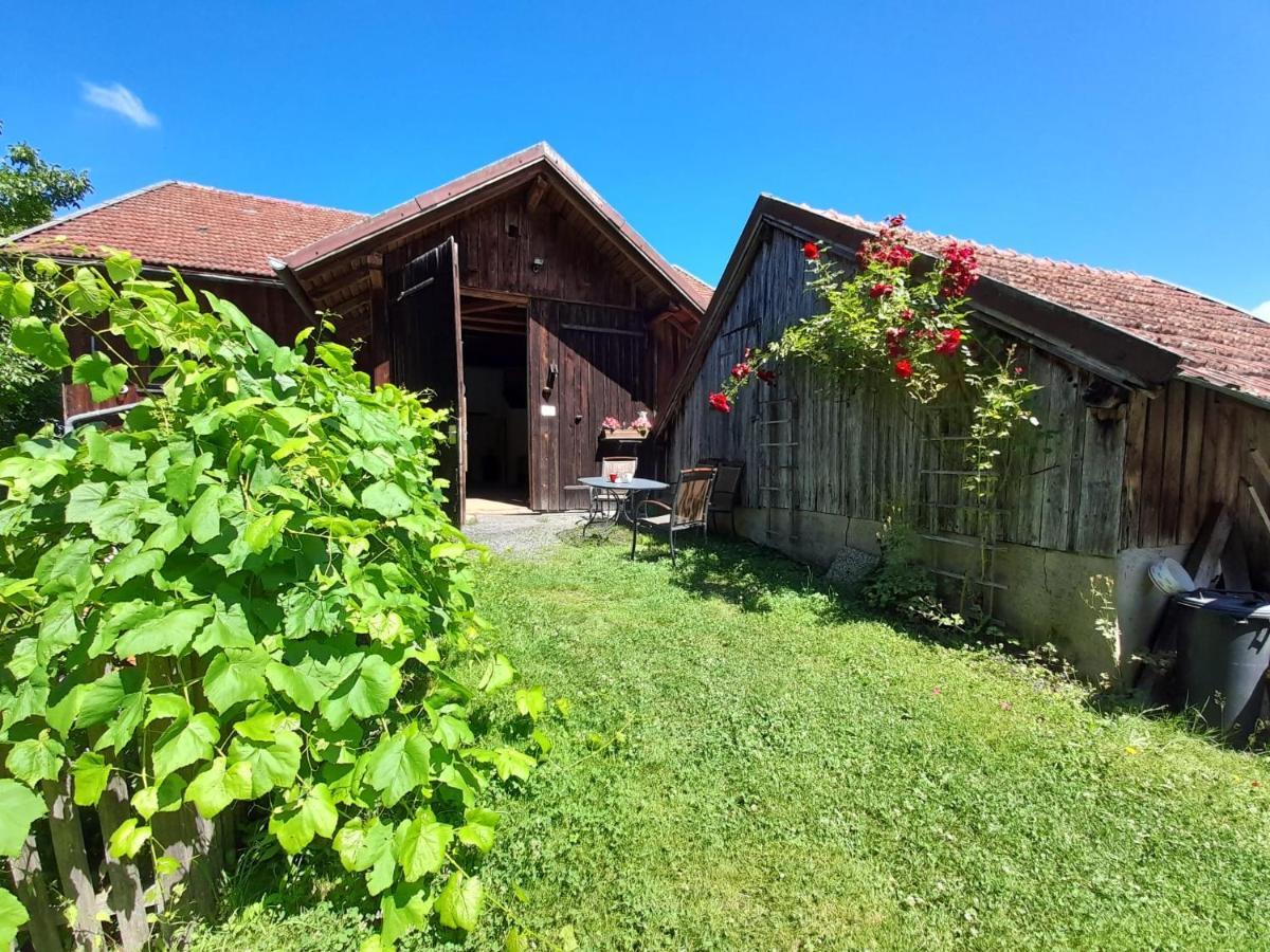 Ferienwohnung Im Seidlerhof Mit Balkon Und Garten รอห์นบาค ภายนอก รูปภาพ