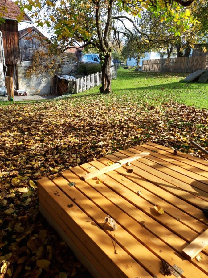 Ferienwohnung Im Seidlerhof Mit Balkon Und Garten รอห์นบาค ภายนอก รูปภาพ