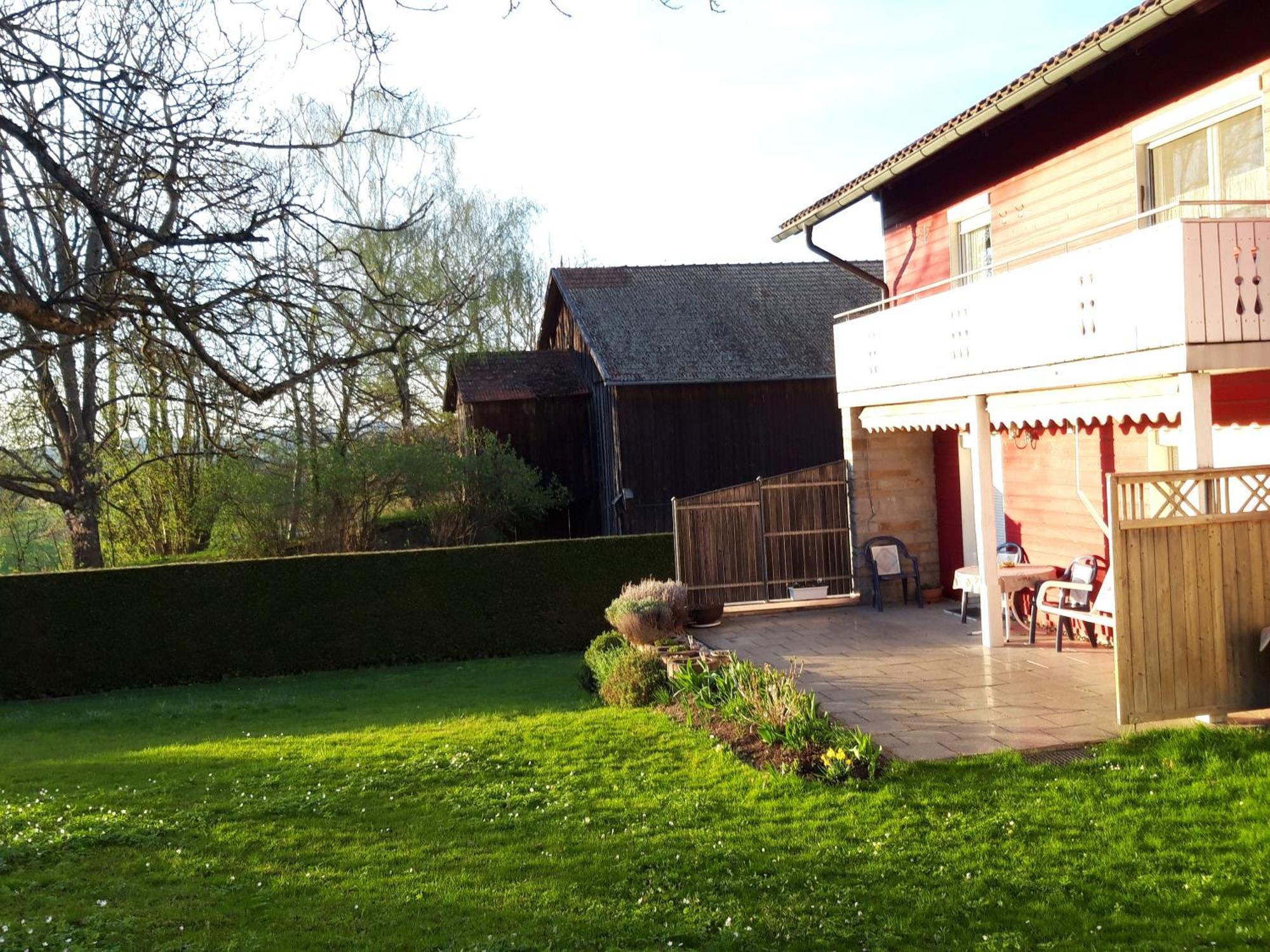 Ferienwohnung Im Seidlerhof Mit Balkon Und Garten รอห์นบาค ภายนอก รูปภาพ
